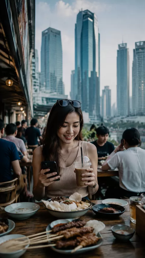 Menikmati Kuliner dan Gaya Hidup Digital di Jakarta